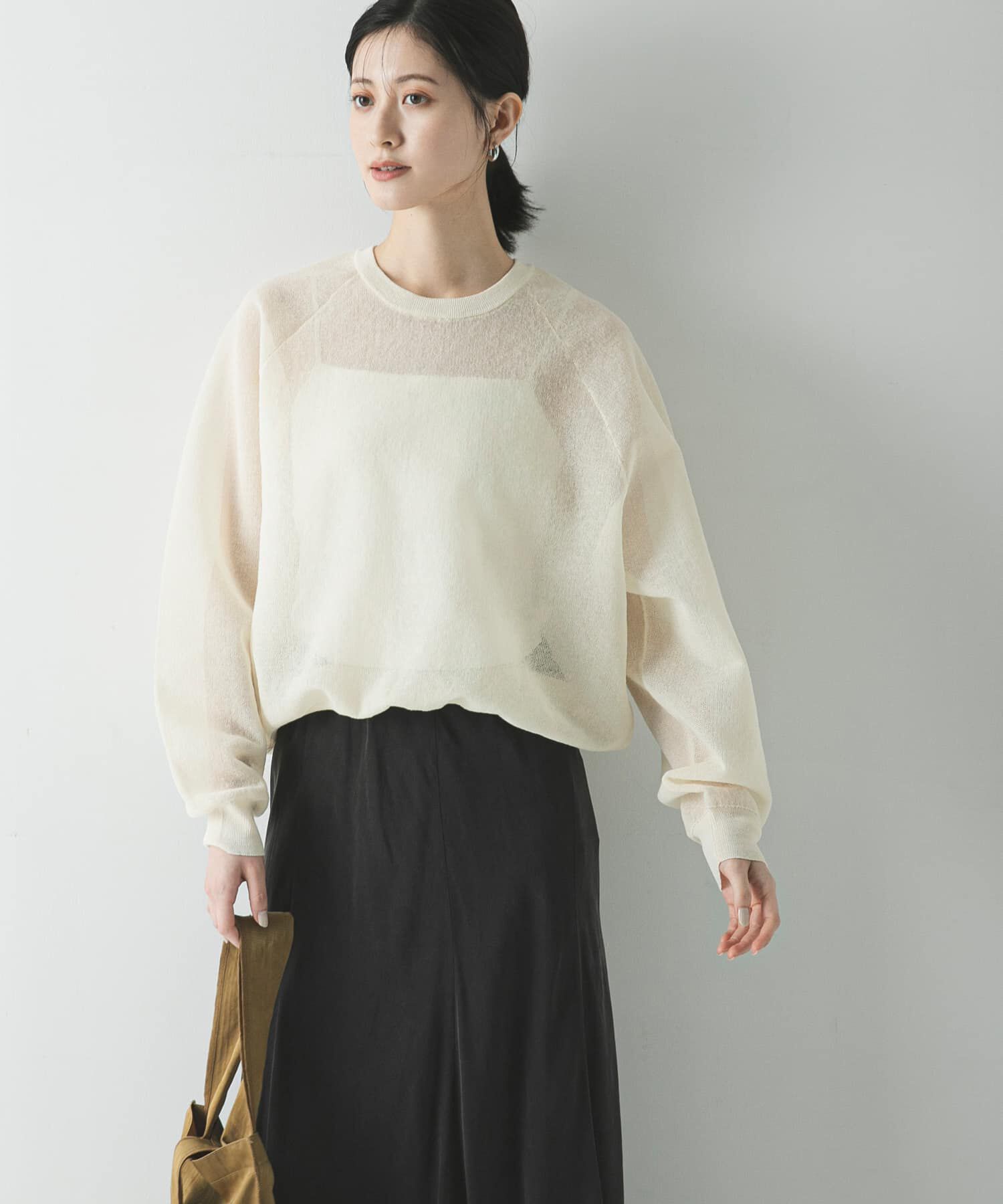 URBAN RESEARCH「リネン混スポンディッシュニット」|ニット・セーター|