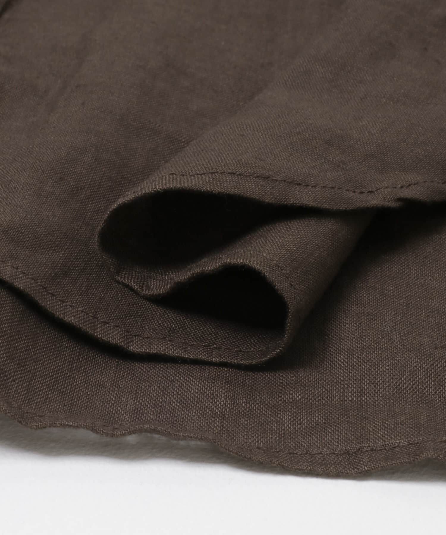 URBAN RESEARCH DOORS「FORK&SPOON　フレンチリネンショートスリーブシャツ」|シャツ・ブラウス|