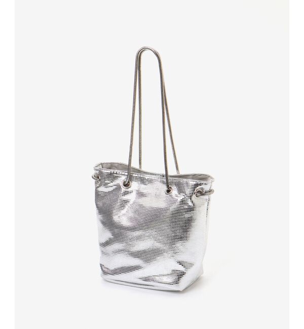 le.coeur blanc「スネークチェーンメタリックミニバッグ」|ショルダー・メッセンジャー|