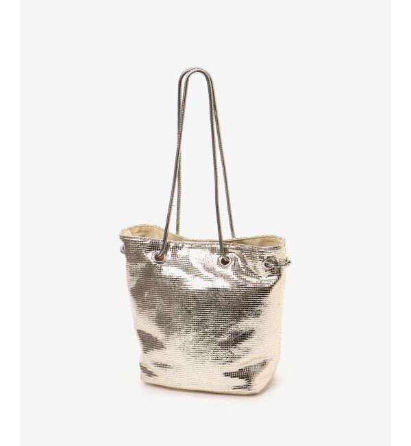 le.coeur blanc「スネークチェーンメタリックミニバッグ」|ショルダー・メッセンジャー|