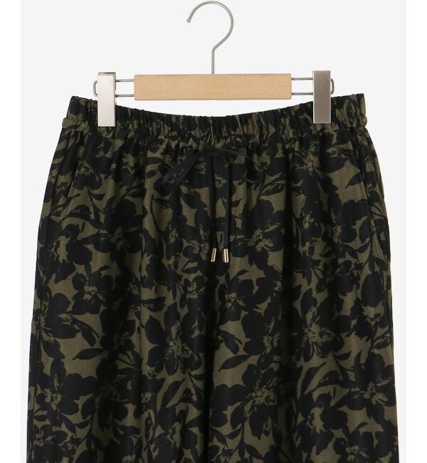  「パネルフラワープリントパンツ」|その他|