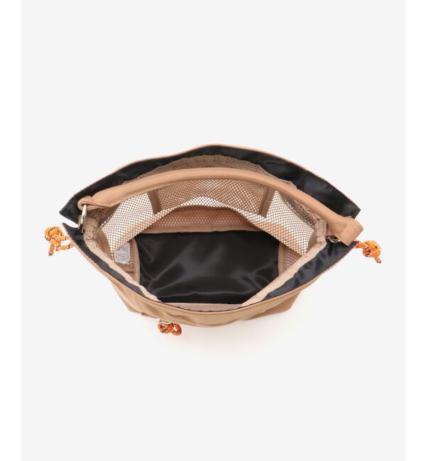  「メッシュフリルデザイン巾着バッグ」|ショルダー・メッセンジャー|