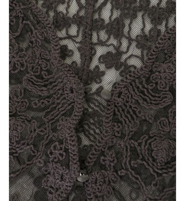  「TORRAZZO DONNAエンブロイダリーレースベスト」|ベスト・ジレ|