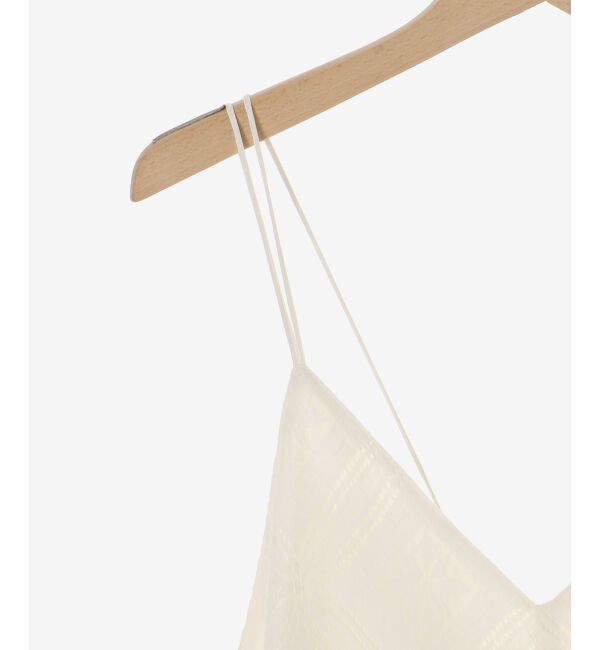  「パッチワーク風レースキャミワンピース」|ワンピース|