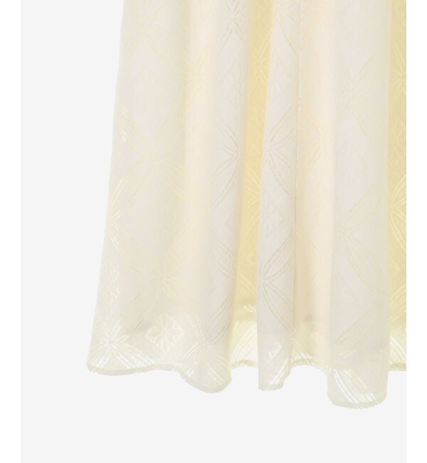  「パッチワーク風レースキャミワンピース」|ワンピース|