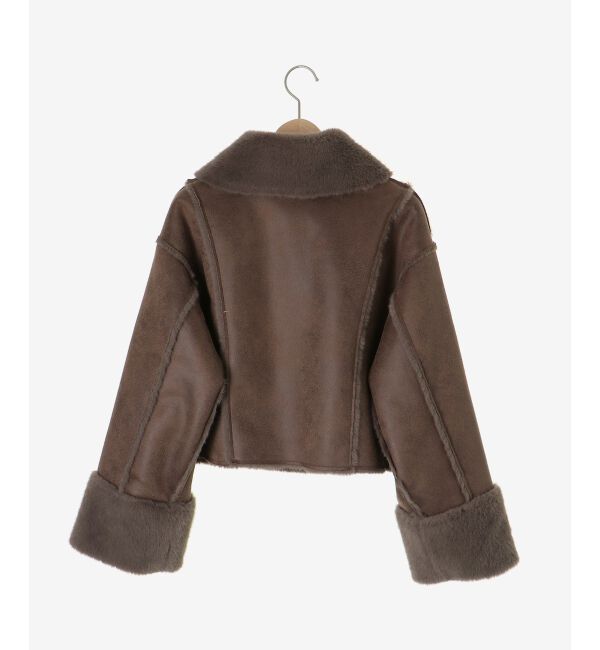  「リバーシブルビッグカラーブルゾン」|ブルゾン・スタジャン|