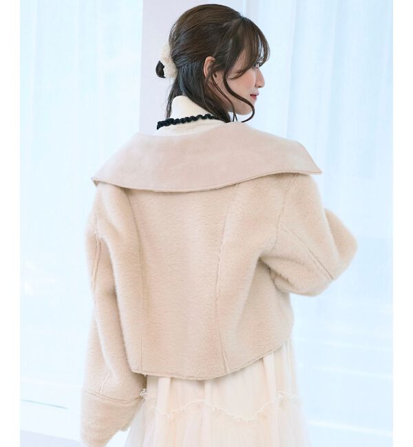  「リバーシブルビッグカラーブルゾン」|ブルゾン・スタジャン|