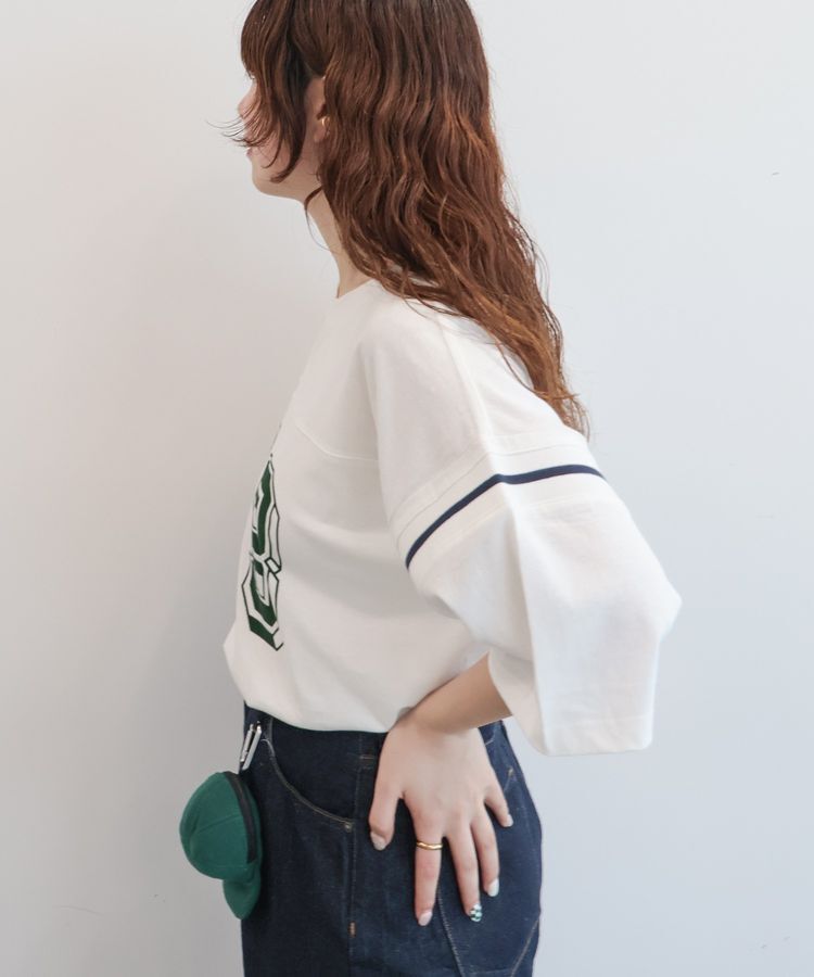 AMERICAN HOLIC「【RUSSELL】フットボールTシャツ」|Tシャツ・カットソー|