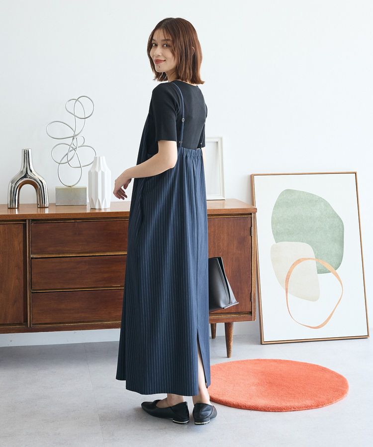 Green Parks「Vネックキャミワンピース」|ワンピース|