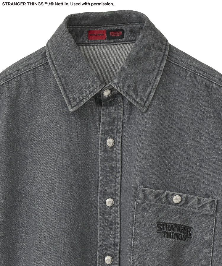 Green Parks「■STRANGER THINGS&times;MINNETONKA デニムシャツ」|シャツ・ブラウス|