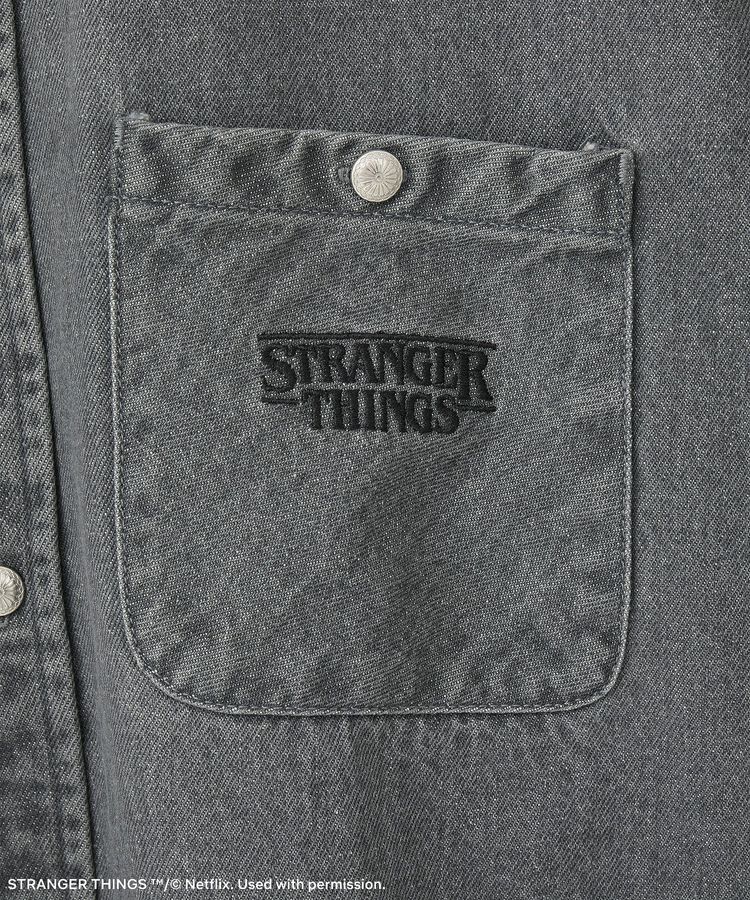 Green Parks「■STRANGER THINGS&times;MINNETONKA デニムシャツ」|シャツ・ブラウス|