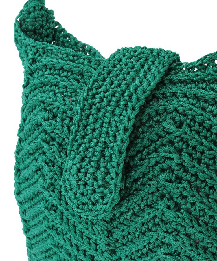 YECCA VECCA「【cache cache】山波編みトート」|トートバッグ|