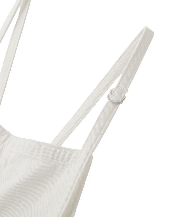 Editt by YECCA VECCA「綿麻ツイルサロペット」|オールインワン|