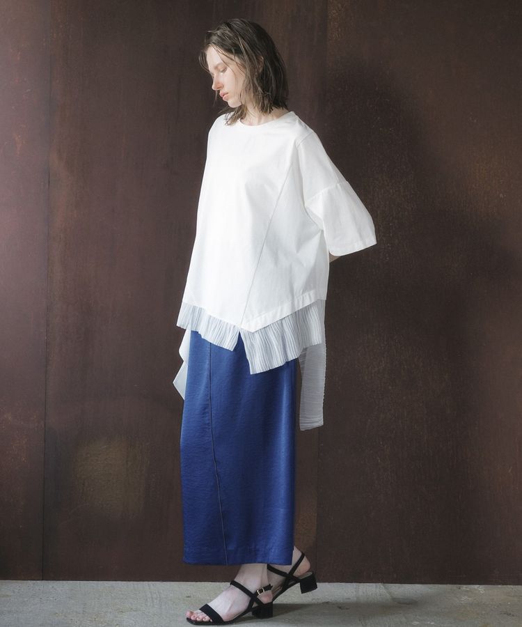 Editt by YECCA VECCA「裾アシメデザインプルオーバー」|Tシャツ・カットソー|