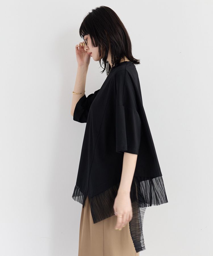 Editt by YECCA VECCA「裾アシメデザインプルオーバー」|Tシャツ・カットソー|