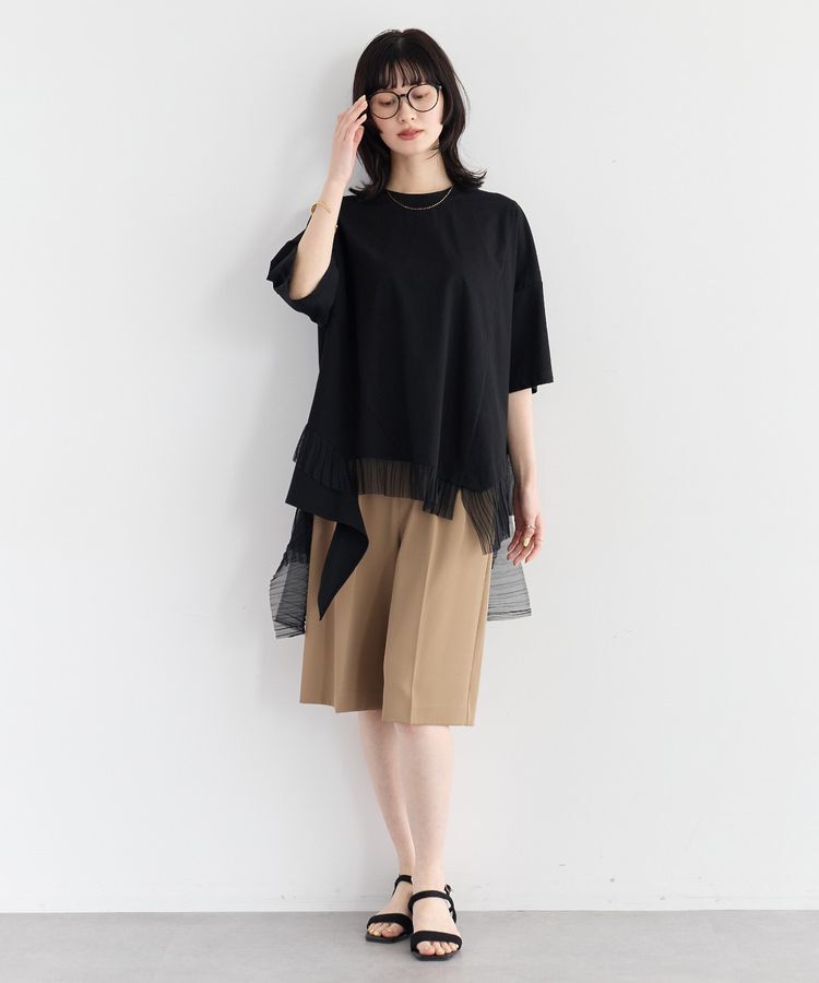 Editt by YECCA VECCA「裾アシメデザインプルオーバー」|Tシャツ・カットソー|