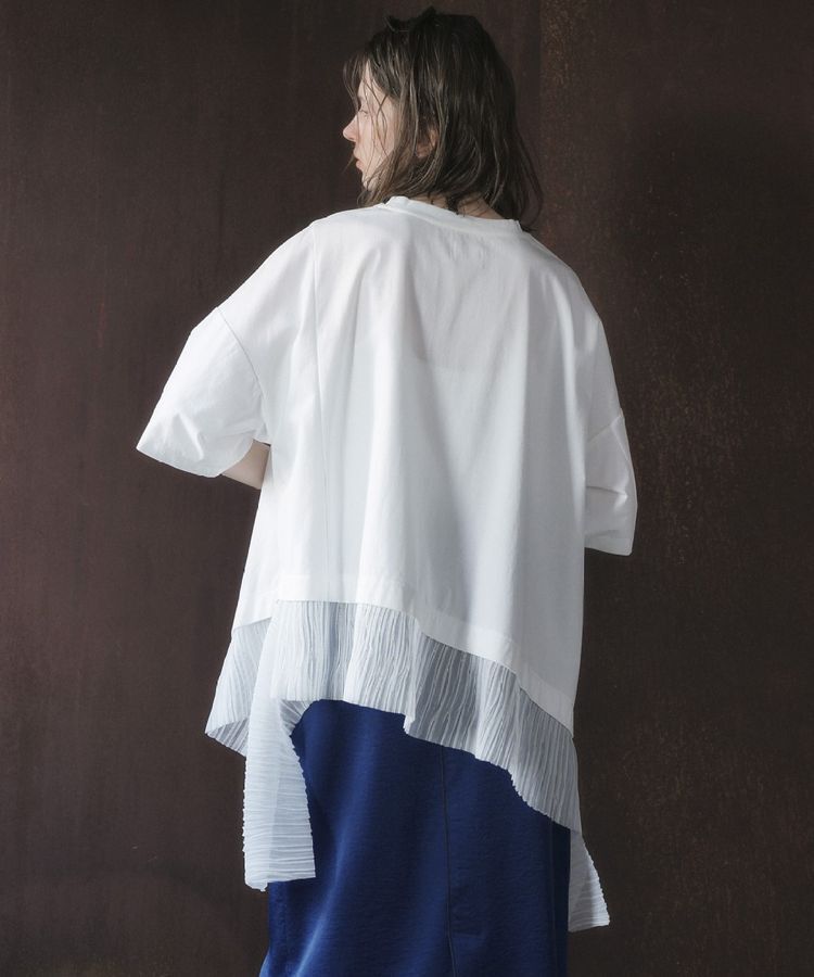 Editt by YECCA VECCA「裾アシメデザインプルオーバー」|Tシャツ・カットソー|