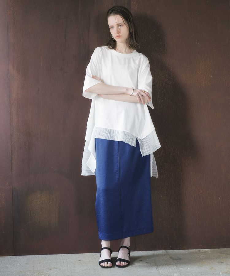 Editt by YECCA VECCA「裾アシメデザインプルオーバー」|Tシャツ・カットソー|