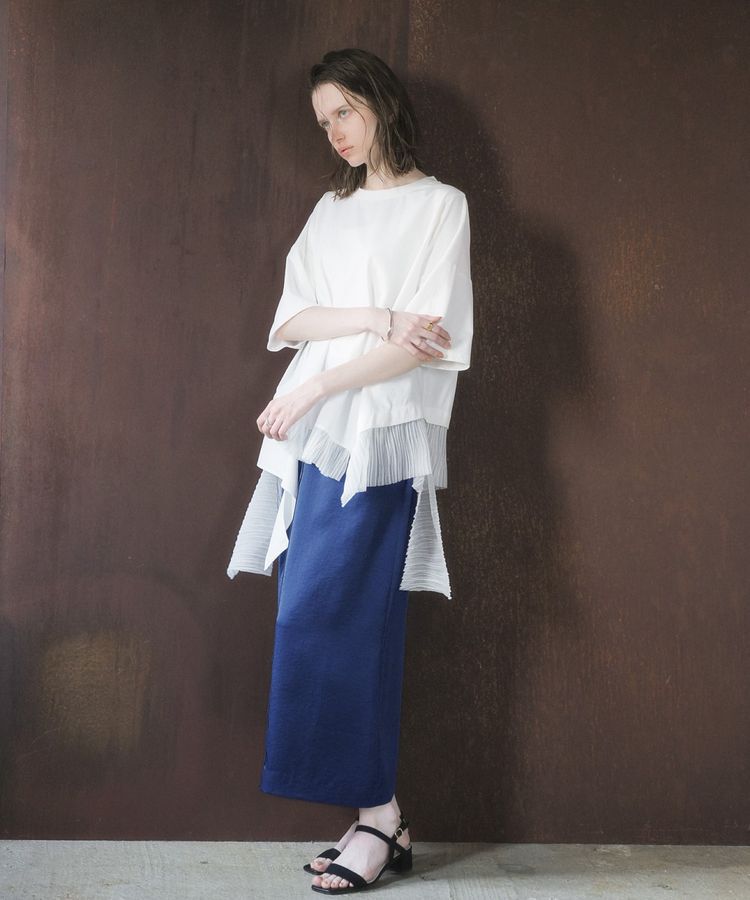 Editt by YECCA VECCA「裾アシメデザインプルオーバー」|Tシャツ・カットソー|