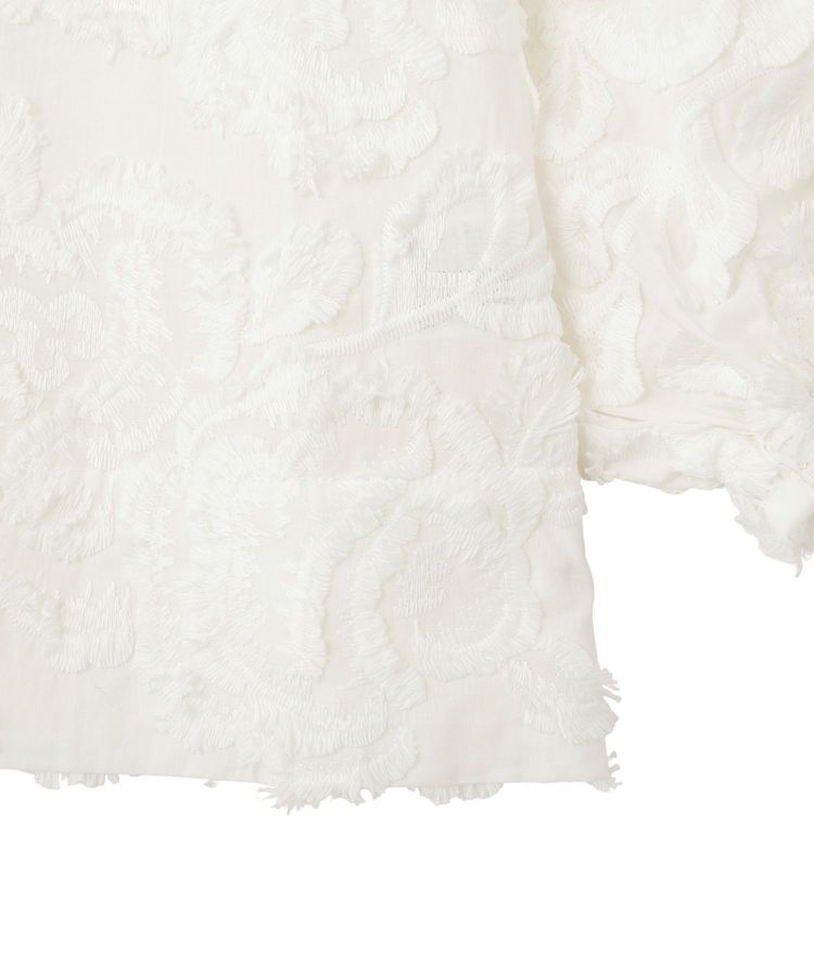 GARAGE OF GOOD CLOTHING「ジャガードボリュームスリーブブラウス」|シャツ・ブラウス|