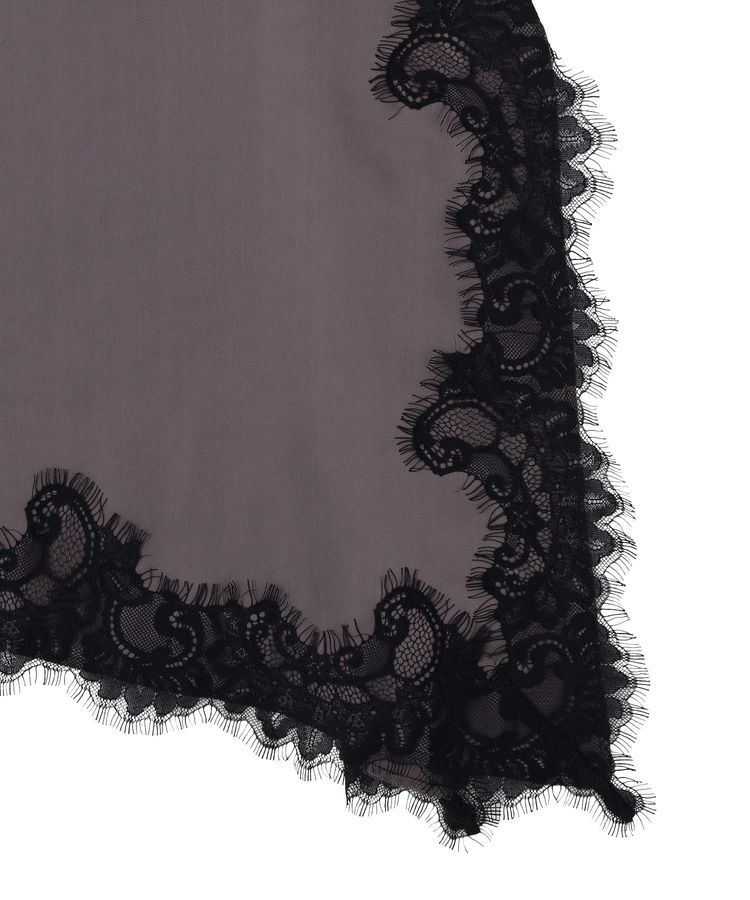 GARAGE OF GOOD CLOTHING「レースサテンアシンメトリーキャミソール」|キャミソール|