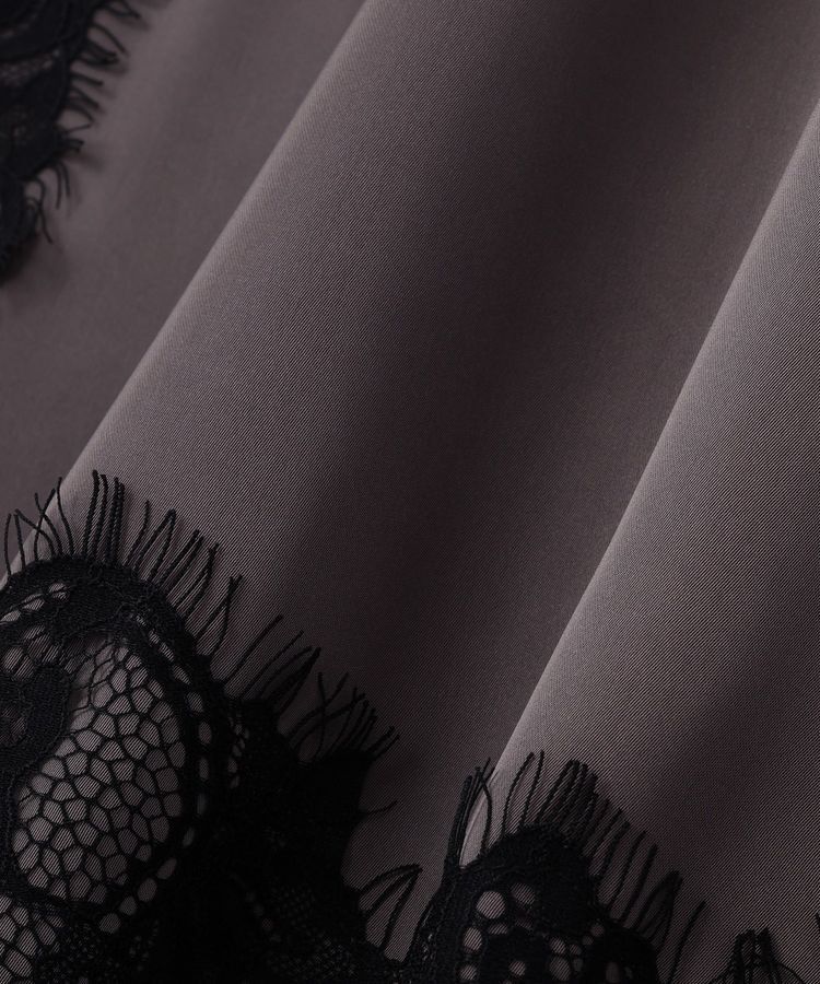 GARAGE OF GOOD CLOTHING「レースサテンアシンメトリーキャミソール」|キャミソール|