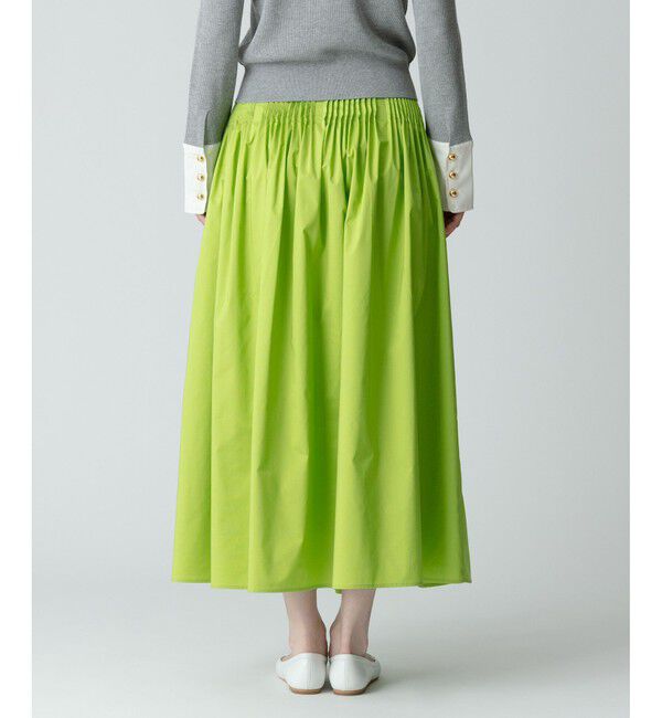 allureville「タフタピンタックギャザースカート」|スカート|