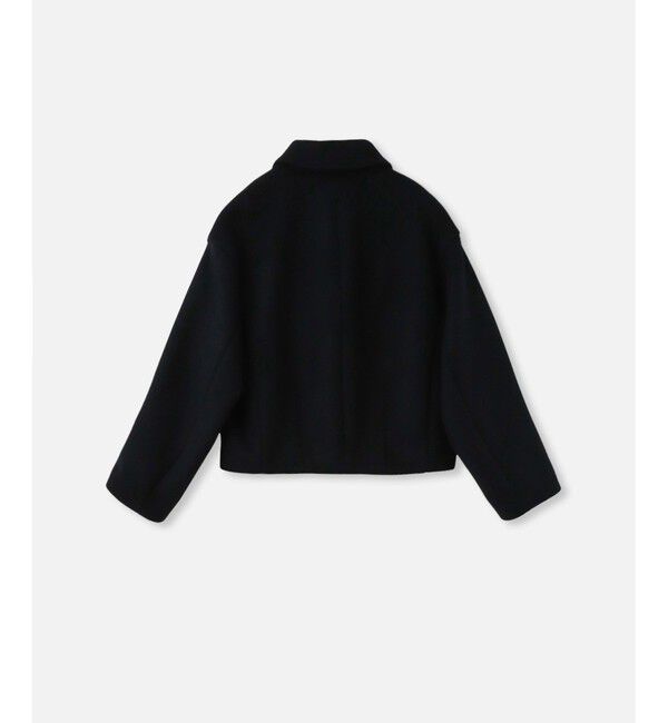 allureville「ジーロンラムステンカラーブルゾン」|ブルゾン・スタジャン|