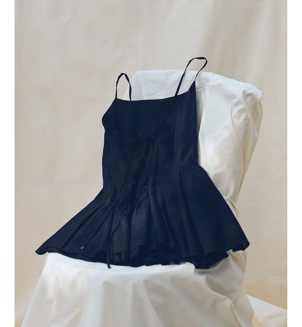 allureville「【ATELIER Line】リライムローンペプラムキャミソール」|キャミソール|