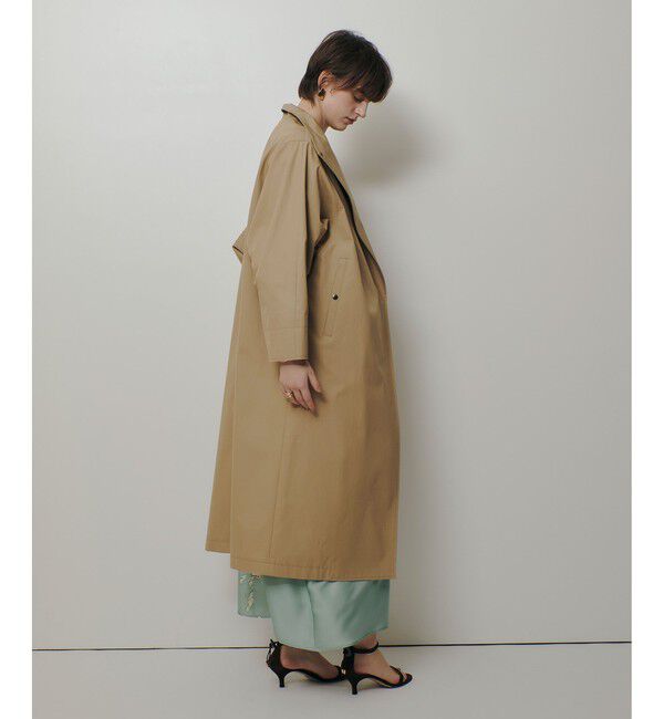 allureville「スタンドカラーコクーンコート」|ダッフルコート|