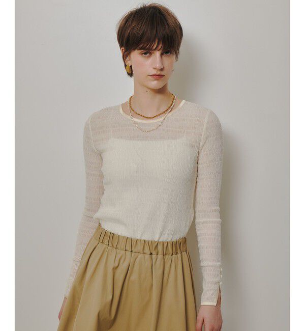 allureville「ランダムシャーリングプルオーバー」|Tシャツ・カットソー|