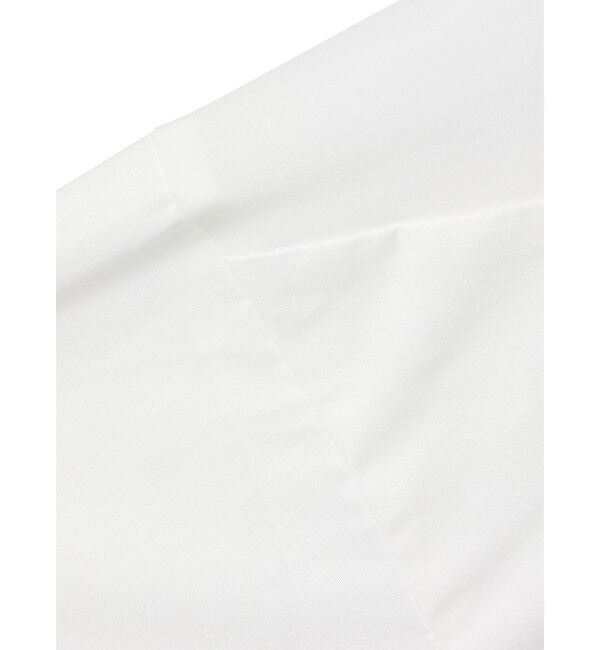 mizuiro ind「mizuiro ind シアーショルダースタンドカラーワイドシャツ」|シャツ・ブラウス|