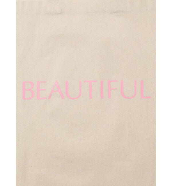 MARMARMAR「MARMARMAR プリントトートバッグ(BEAUTIFUL)」|トートバッグ|