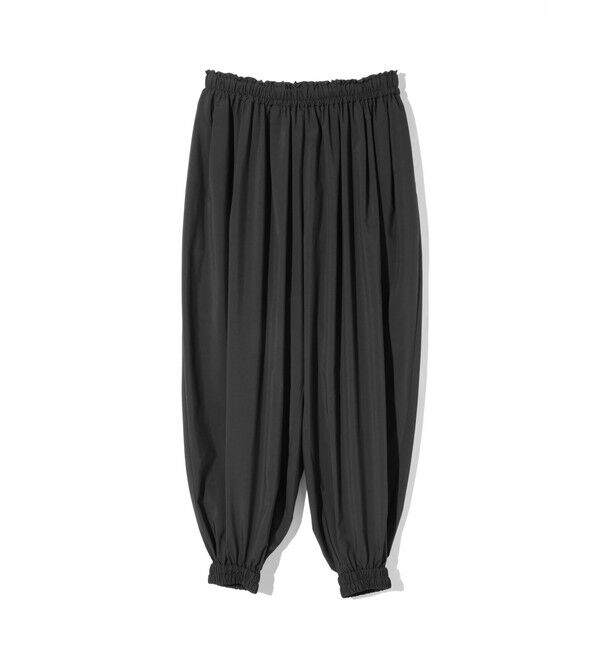 MIDIUMISOLID「MIDIUMISOLID for Ladies バルーンイージーパンツ」|その他|ブラック