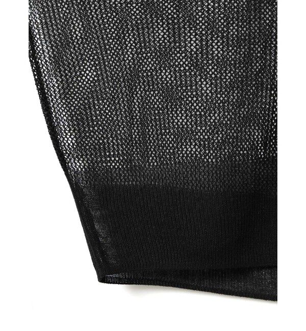 MARMARMAR「MARMARMAR メッシュニットプルオーバー」|ニット・セーター|