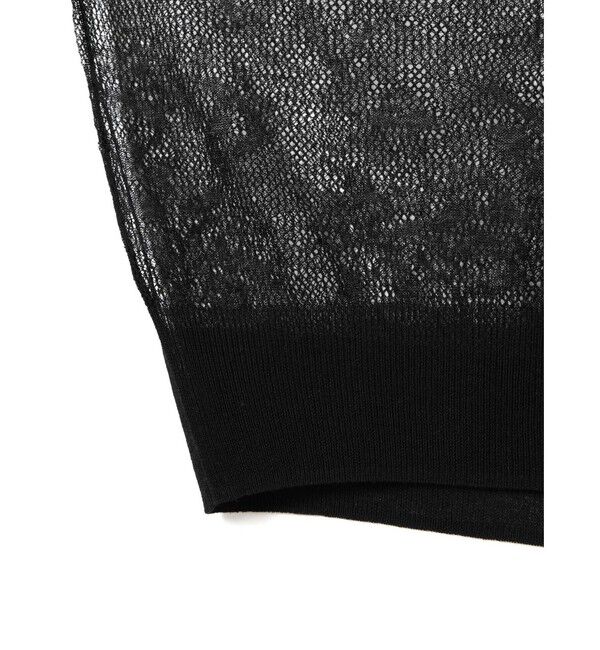 MARMARMAR「MARMARMAR レースニットポロ」|ニット・セーター|