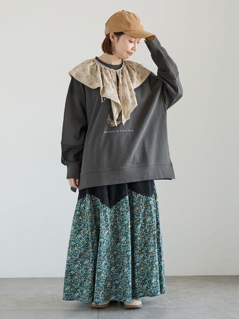 Samansa Mos2「【消臭効果】イニシャル刺繍キャップ」|その他|