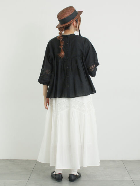 Samansa Mos2「リボン付きカンカン帽」|その他|