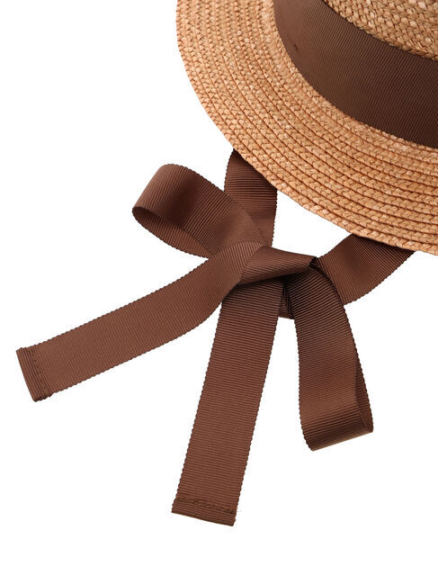 Samansa Mos2「リボン付きカンカン帽」|その他|