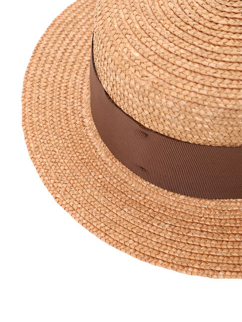 Samansa Mos2「リボン付きカンカン帽」|その他|