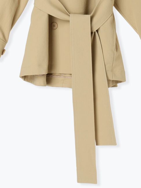 Samansa Mos2「フレアライントレンチコート」|その他|