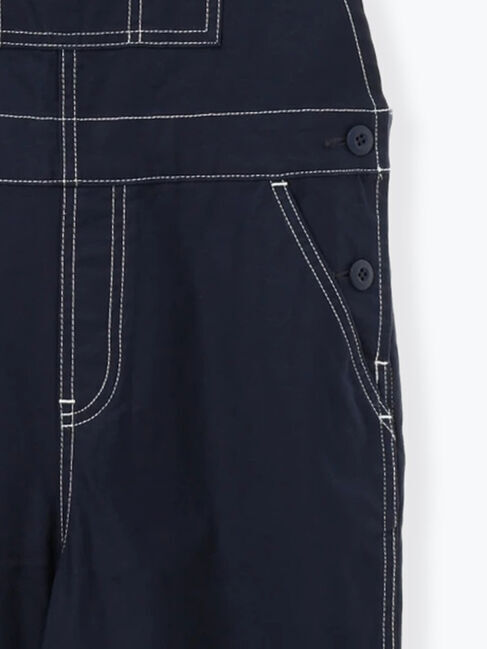 Samansa Mos2「配色ステッチサロペット」|その他|