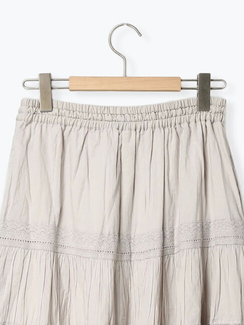 Samansa Mos2「ティアードレーススカート」|スカート|