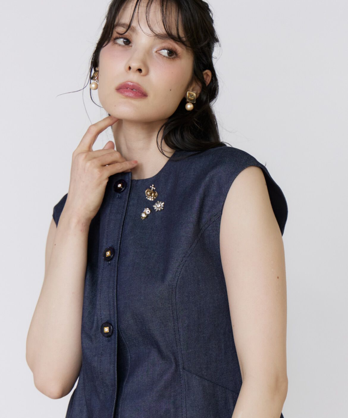 Maglie le cassetto「ふくろうブローチ」|ブローチ・コサージュ|