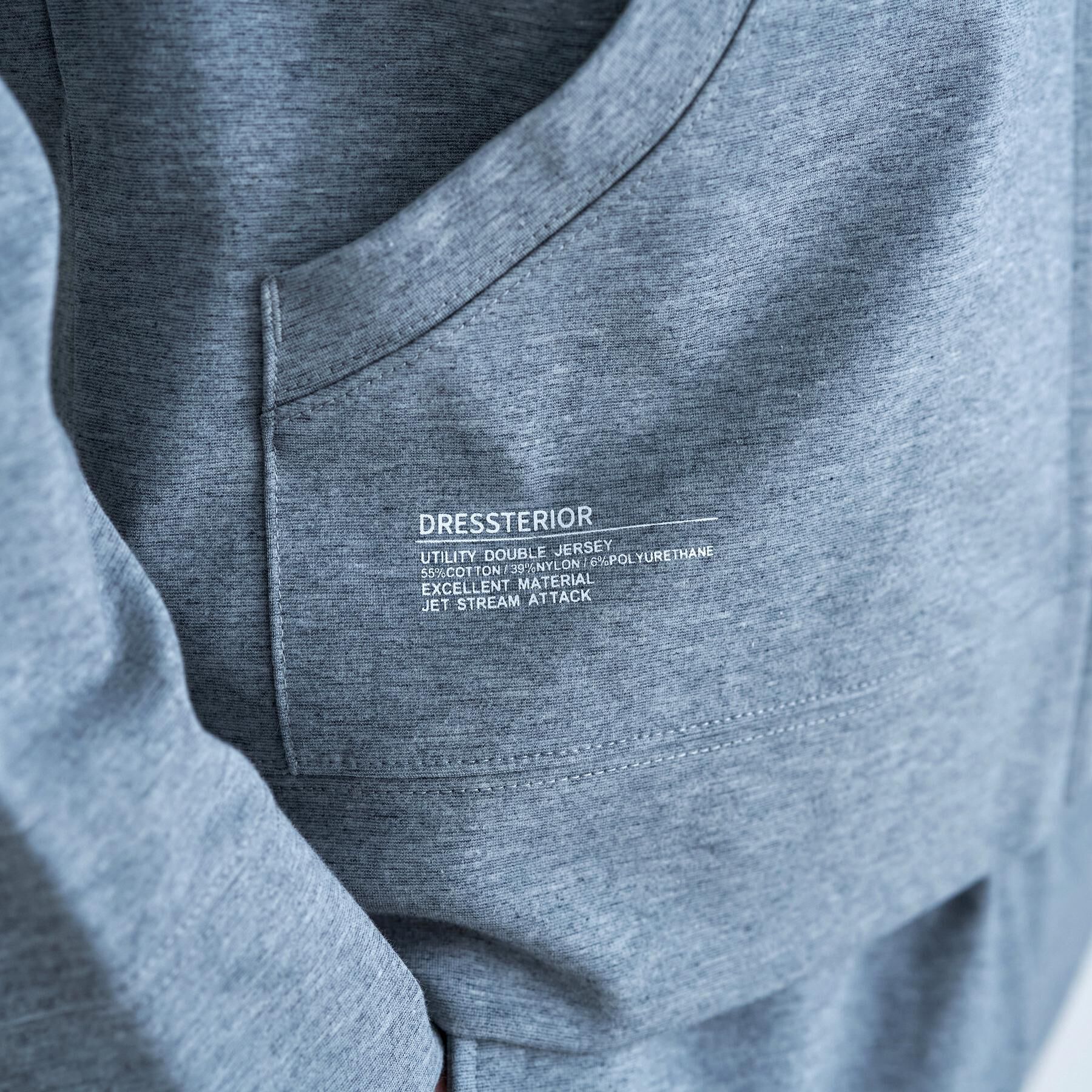 DRESSTERIOR「【接触冷感／セットアップ可】ドライタッチ ハイカウントジップアップパーカ」|パーカー|