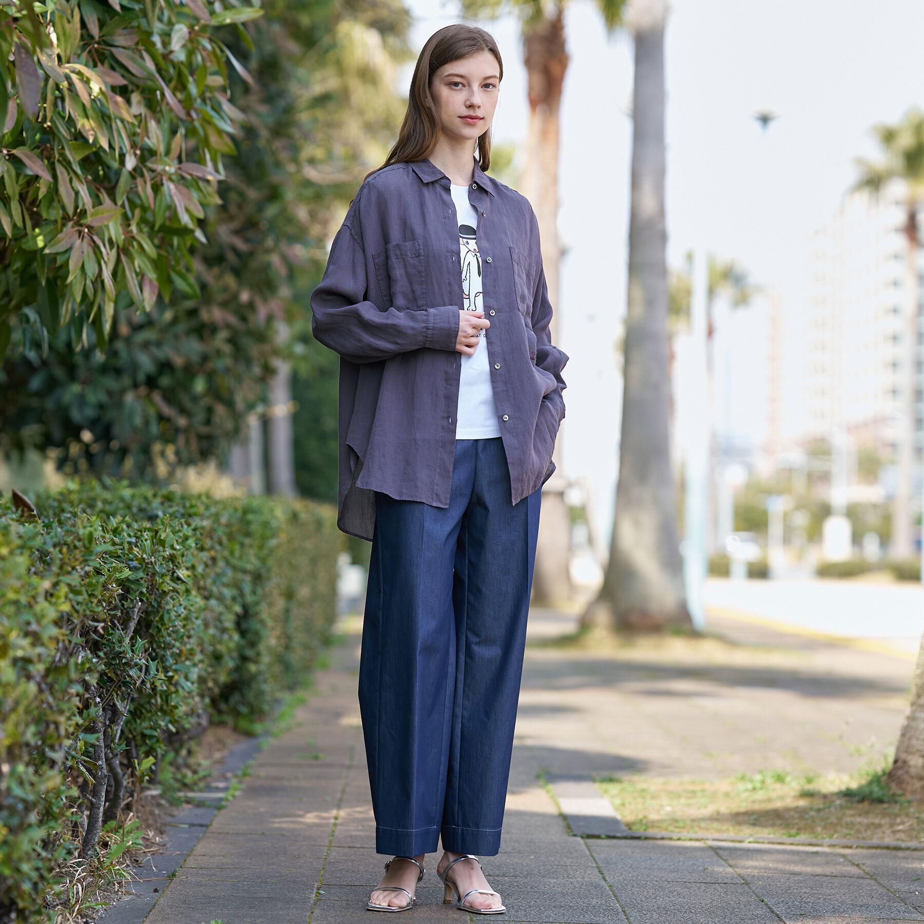 DRESSTERIOR「【人気定番/ウォッシャブル】ガーメントダイラミーシャツ」|シャツ・ブラウス|