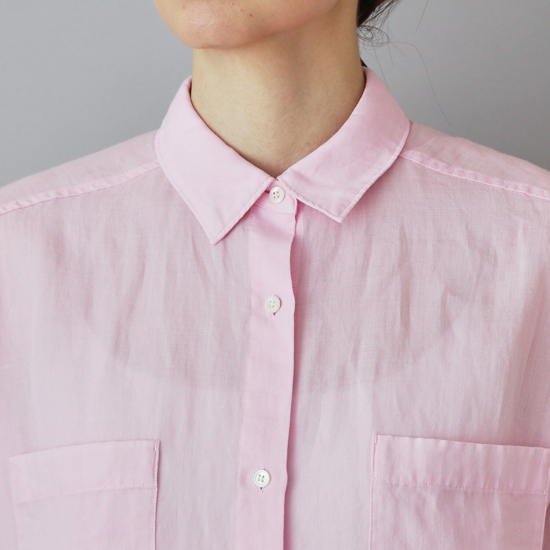 DRESSTERIOR「【人気定番/ウォッシャブル】ガーメントダイラミーシャツ」|シャツ・ブラウス|