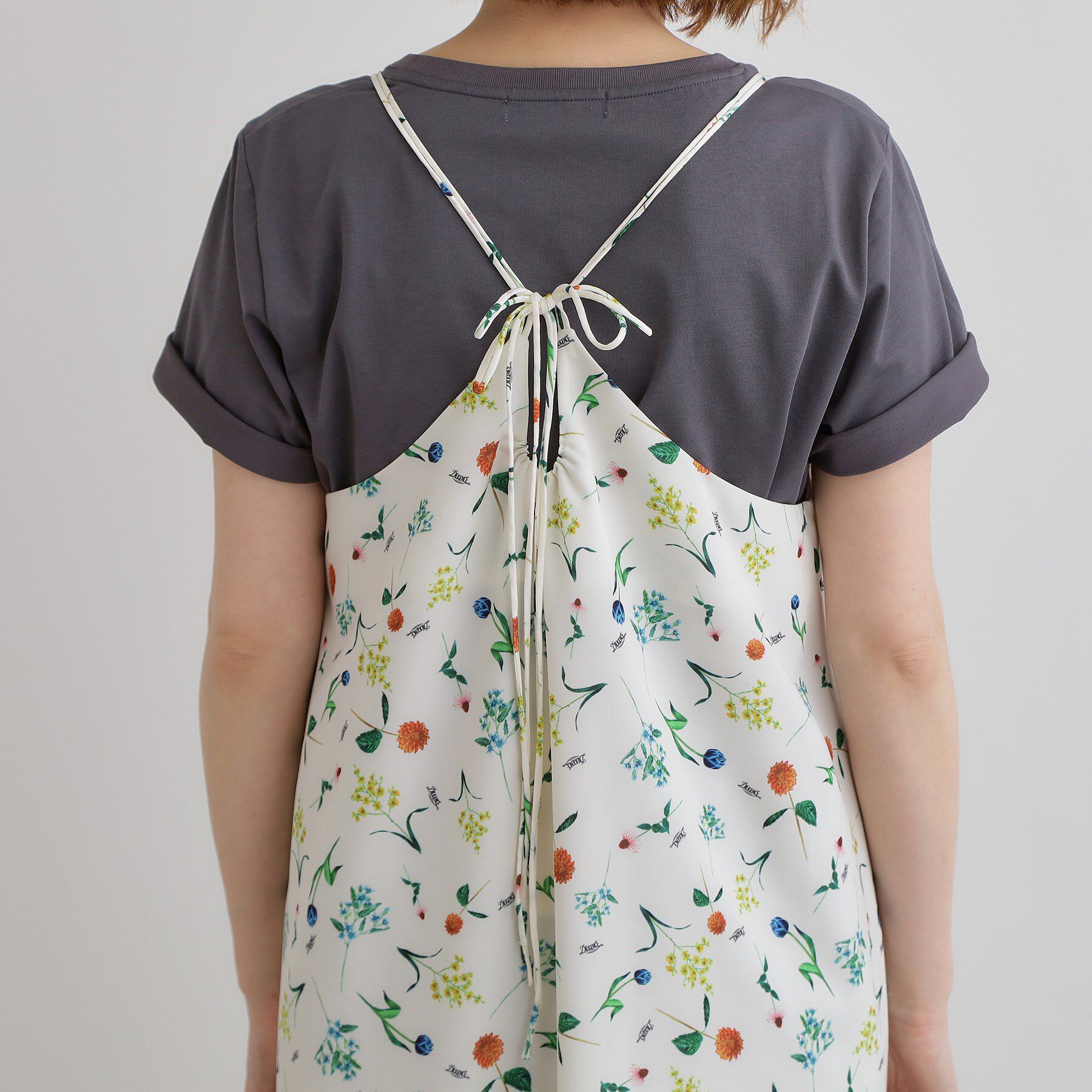 grove「【コラボITEM】DILIGENCE PARLOUR キャミワンピース」|ワンピース|