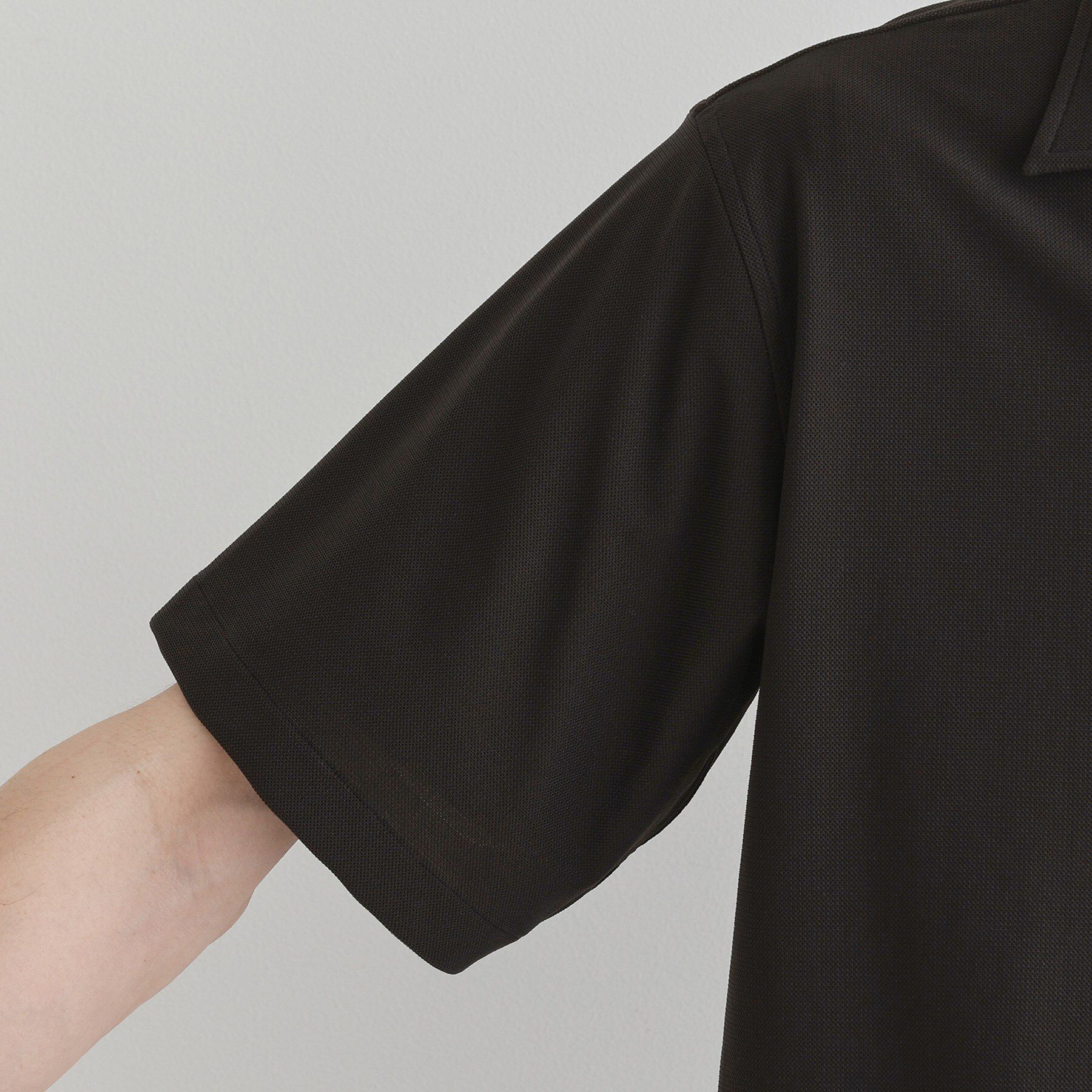 TAKEO KIKUCHI「【COOL CITY WEAR】エアートール オープンカラーシャツ /接触冷感・通気性」|シャツ・ブラウス|