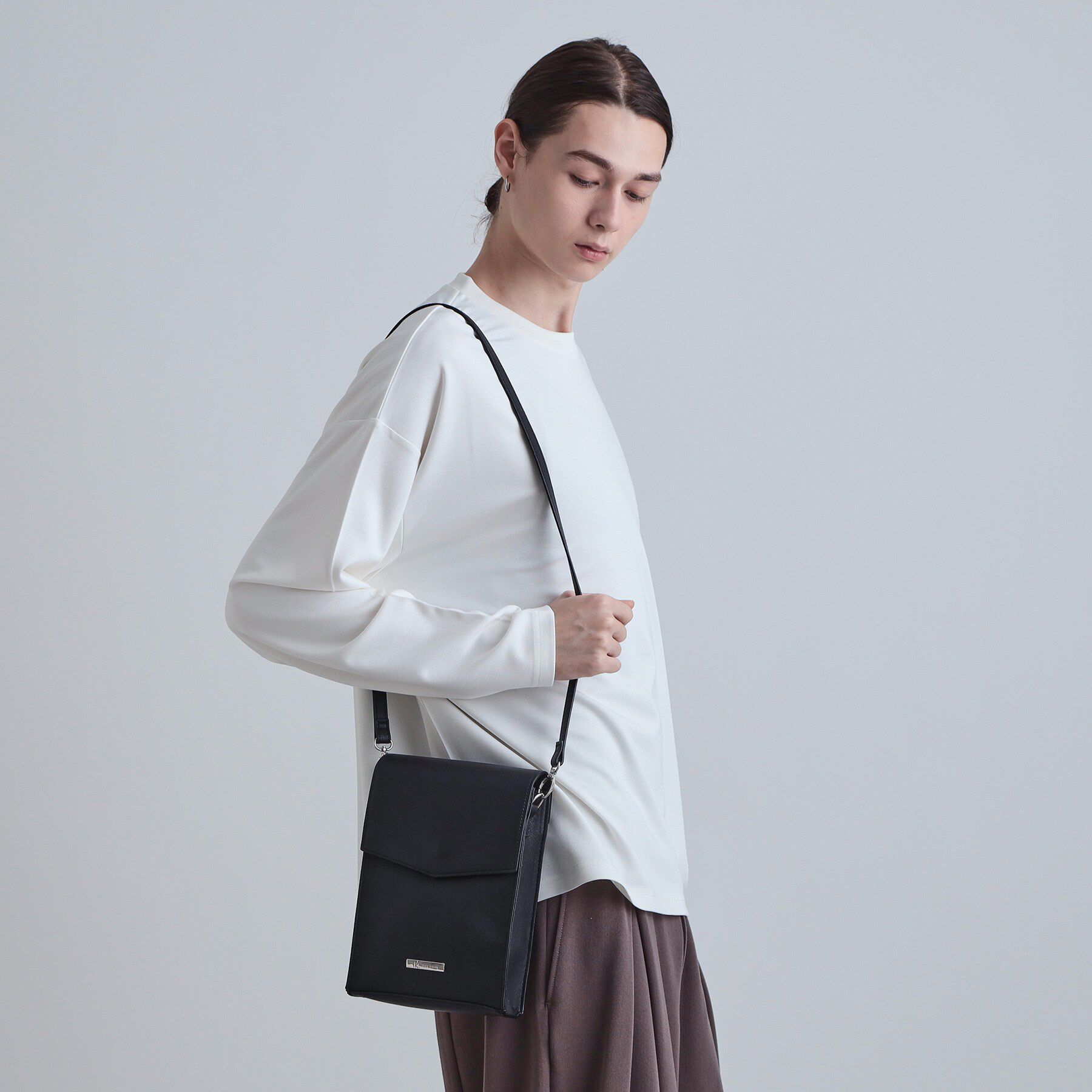 tk.TAKEO KIKUCHI「フラップスクエアミニョルダー」|ショルダー・メッセンジャー|